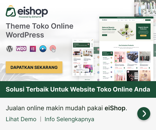 eiShop - Theme Toko Online WordPress